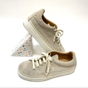 THE FLEXX Hi Tide Too Dune Suede Size 9.5 Platform Sneakers
